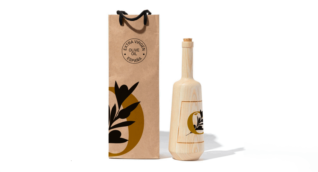 Packaging para botellas de aceite