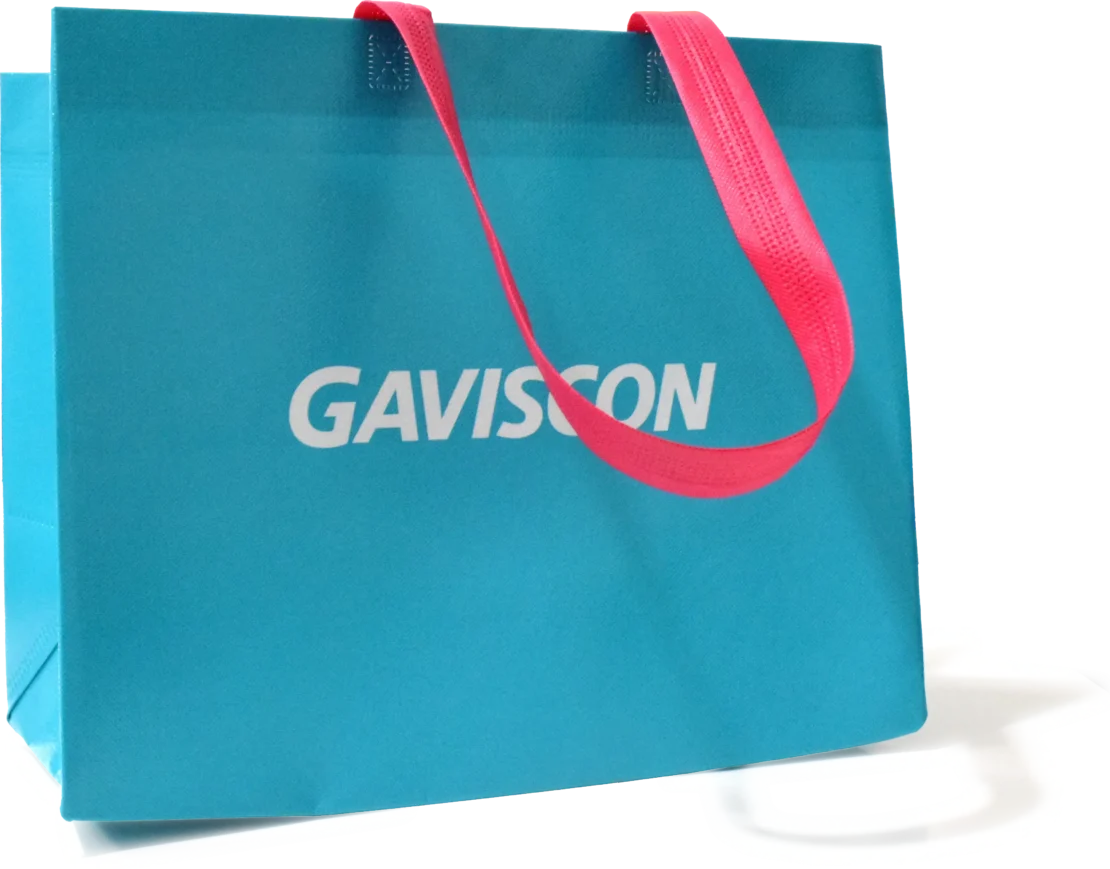 Sac avec intérieur laminé coloré