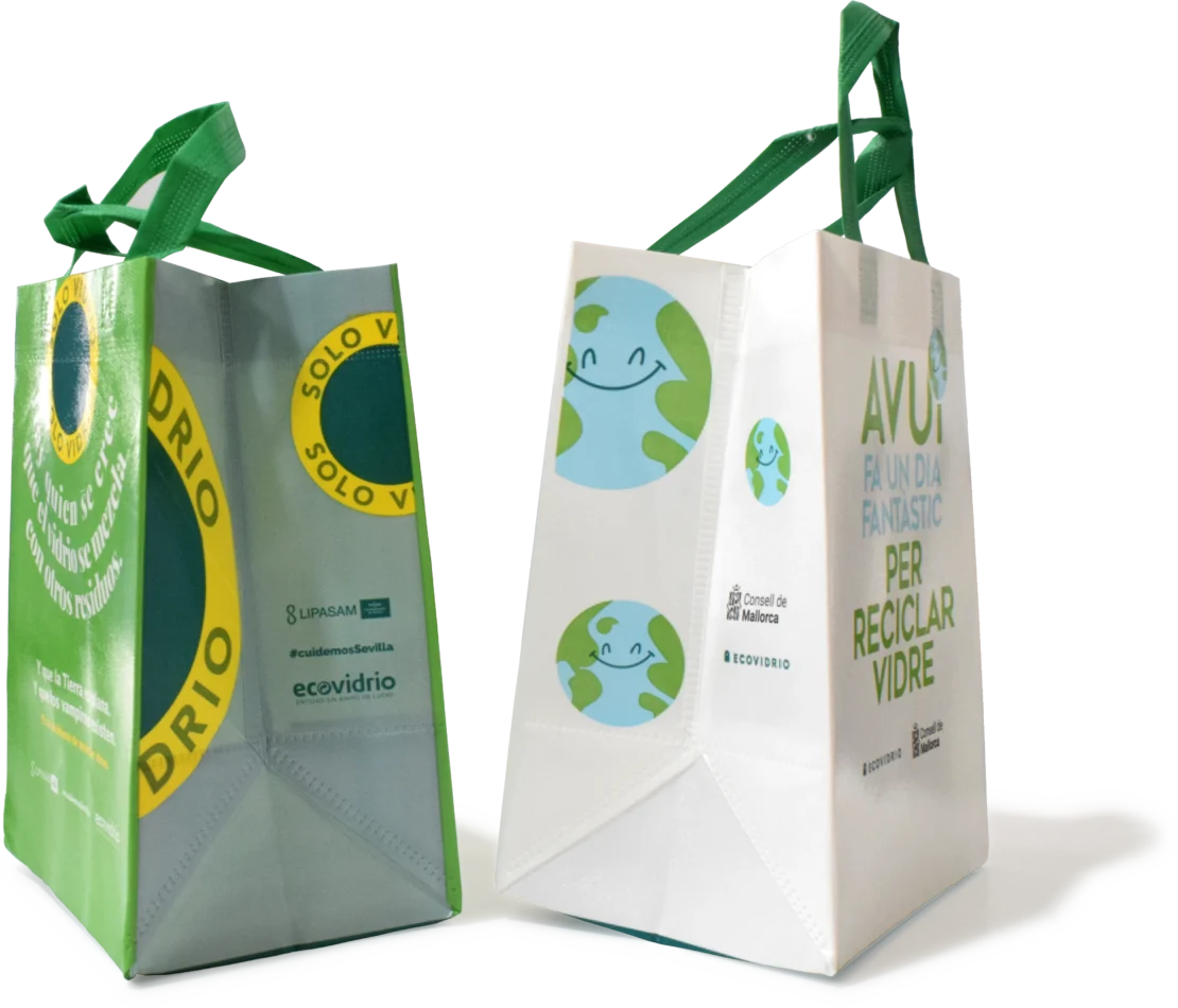 Sac thermosudé avec double lamination écologique